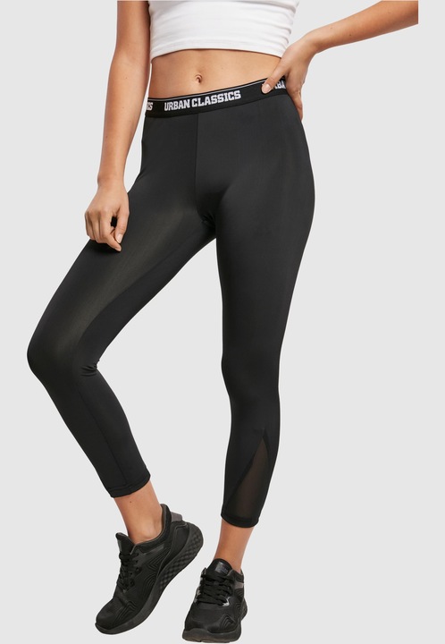 Actual product image Urban Classics Ladies Tech Mesh Pedal Pusher Leggings (S)