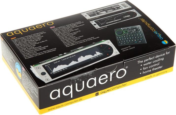 Produktbild Aqua Computer aquaero 6 PRO USB Fan-Controller, Grafik-LCD