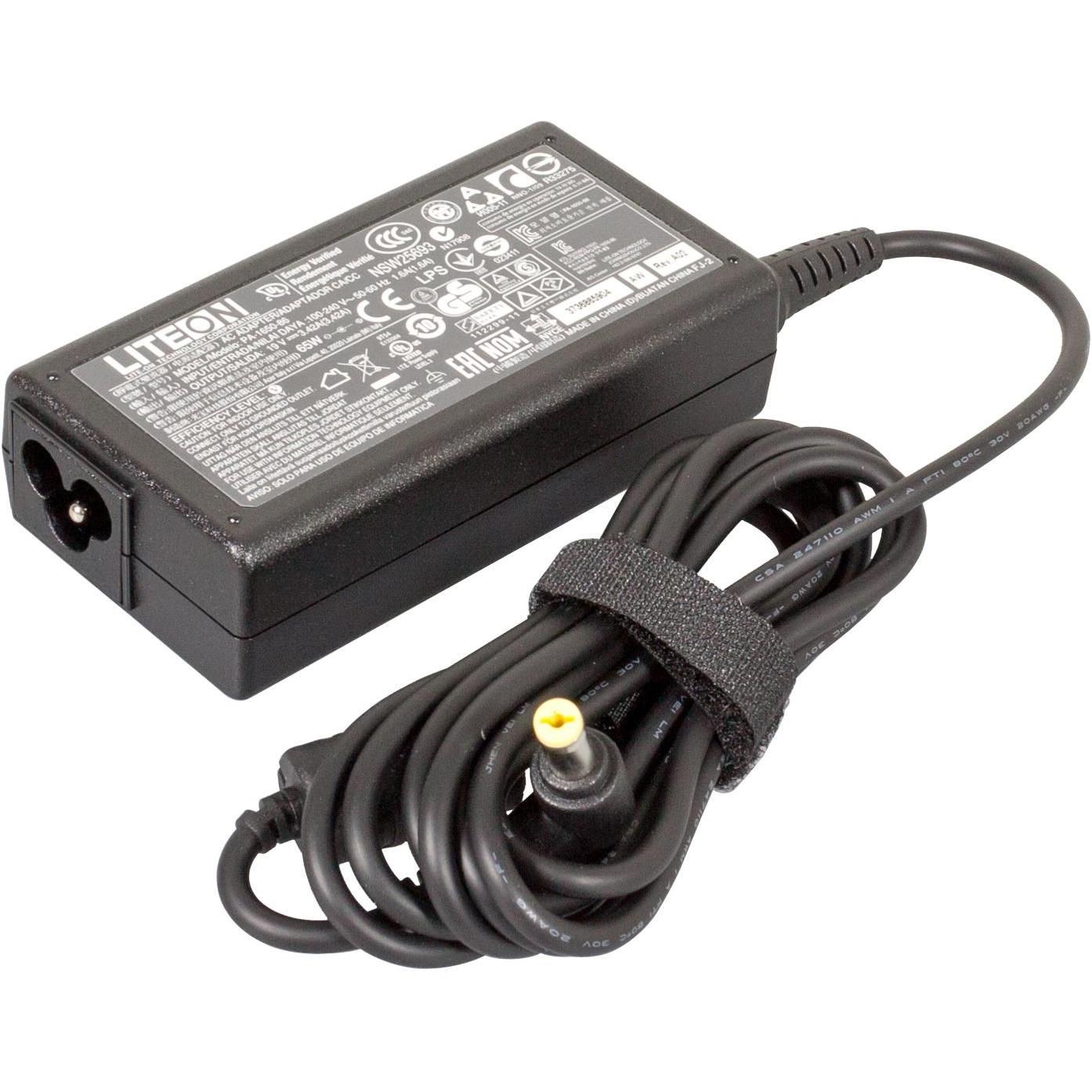 Acer AP.06503.016 AC-Adapter (65 W), Notebook Netzteil, Gelb