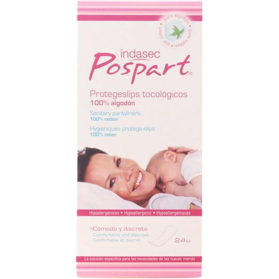 Indasec, Intimpflege, POSPART protegeslips tocológico 100% algodón 24 uds (Intimtücher)