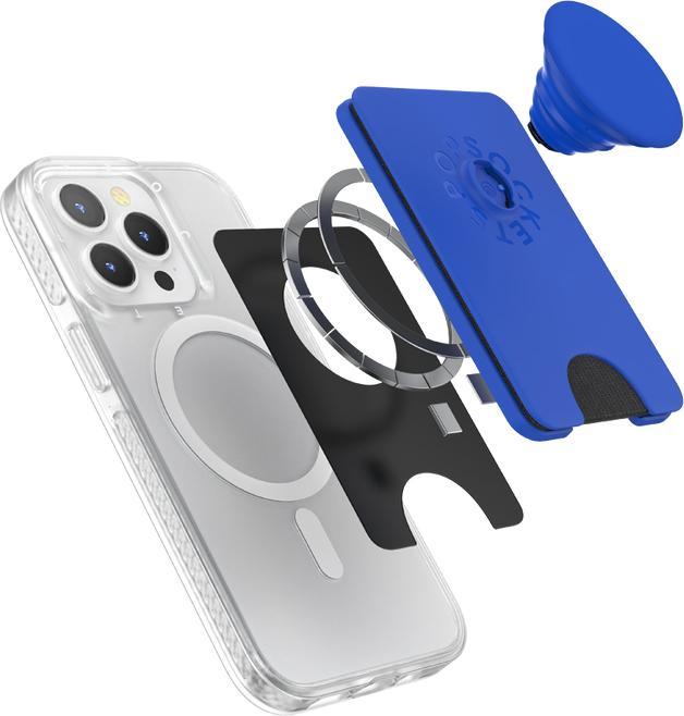 Actual product image PopSockets MagSafe Wallet +, 3 cards Cobalt