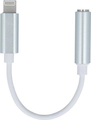 Produktbild Setty Adapter Lightning - Audioklinke 3,5mm weiss (Lightning, 3.5mm Klinke)