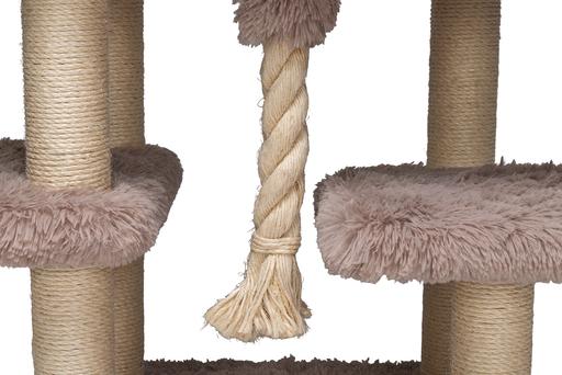 Produktbild Beeztees Kratzbaum Duco (126 cm, Taupe)