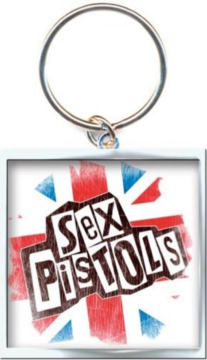 Actual product image Sex Pistols Union Jack Keyring