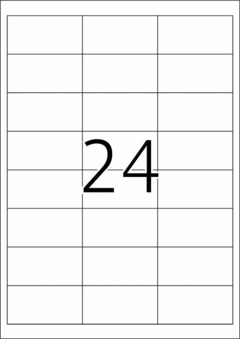 Actual product image HERMA Universal labels A4