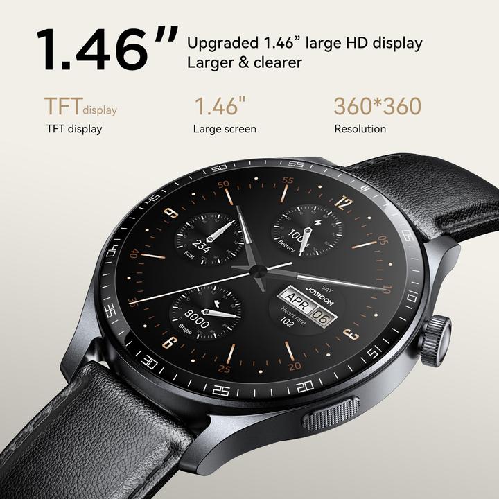 Produktbild Joyroom Classic Series JR-FC2 Pro Smart Watch (Answer/Make Call)-Space Grey (44 mm)