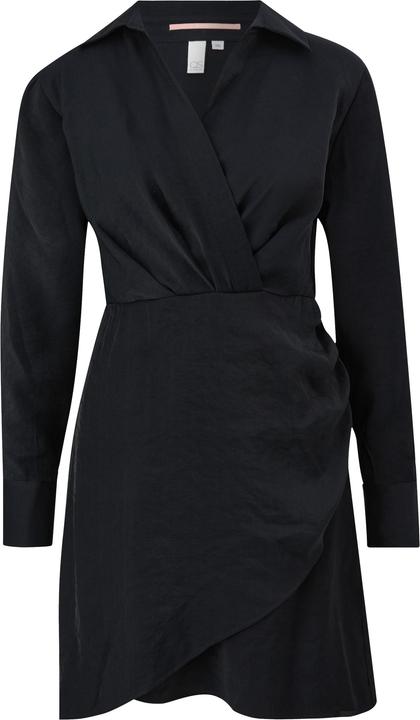 Image du produit s.Oliver Kleid Langarmkleid in Wickel-Optik (38)