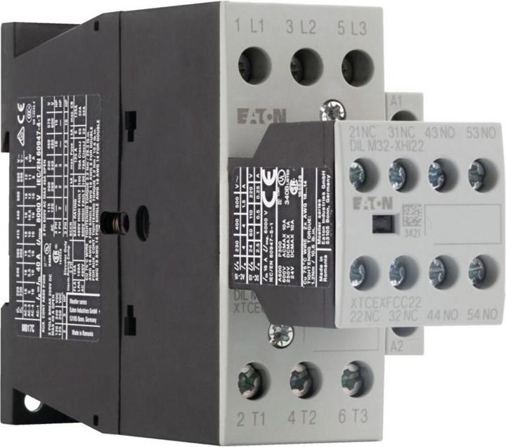 Actual product image Eaton Power contactor DILM17-32 230V50Hz 240V60Hz