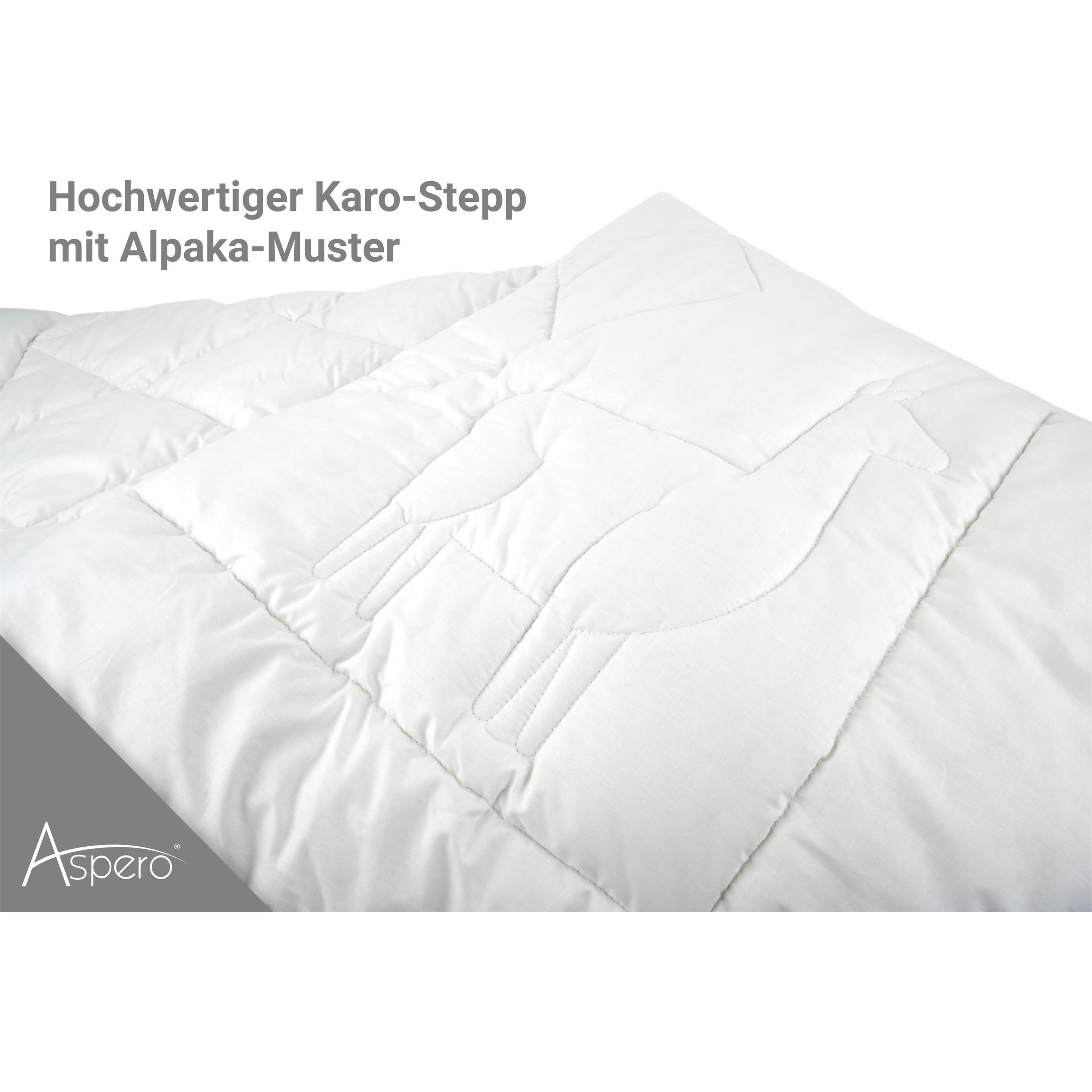 Thumbnail - Aspero, Duvet, Alpaka-Bettdecke CALAIS (1 g, 135 x 200 cm)