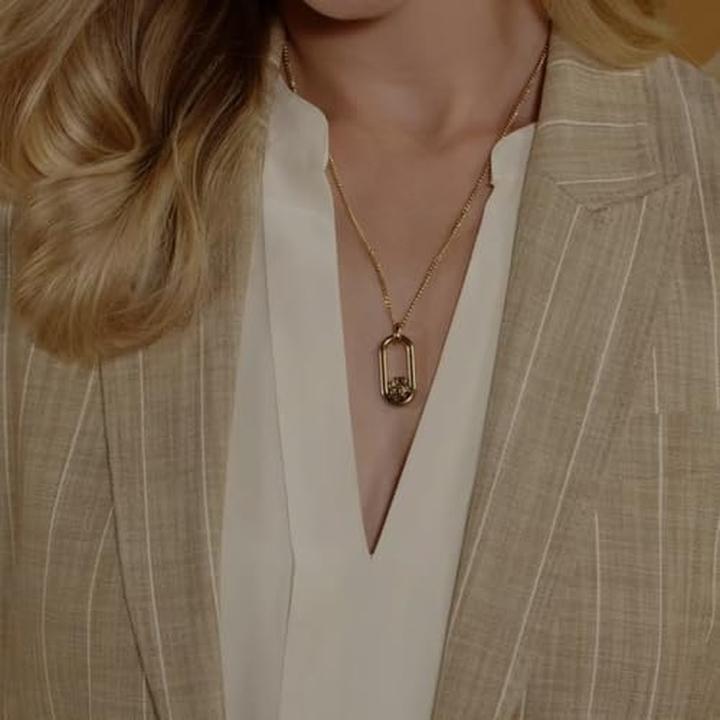 Produktbild Hugo Boss Double B Fashion Gold Plated Necklace 1580627 (Edelstahl mit Gelbgold-Ionenbeschichtung)