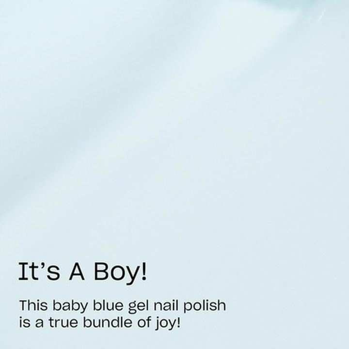 Immagine prodotto OPI Gelcolor Smalto Gel Opaco Soft Blue Creme Polimerizzazione UV (È un ragazzo!, Vernice UV gel)