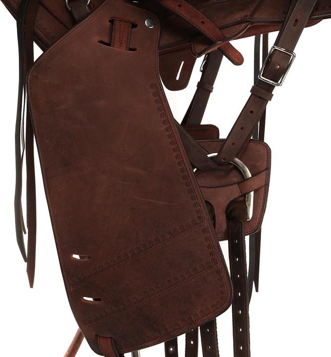 Produktbild Fouganza Reitsattel Wanderreiten Leder