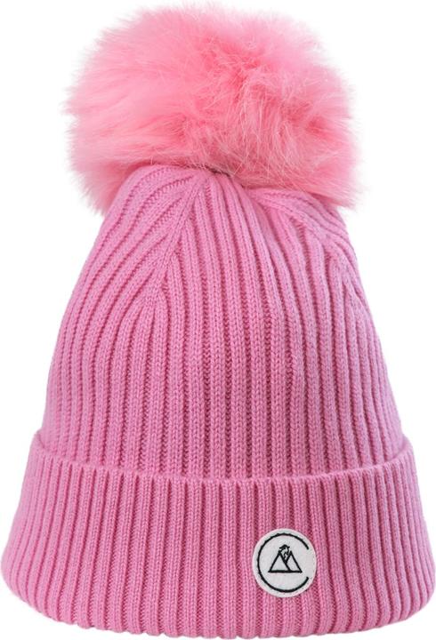 Immagine prodotto Cash-Mere Kaschmir Rib Mütze mit Bommel (Taglia unica)