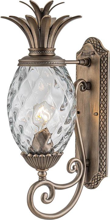 Elstead Lighting Lanterna da parete media Plantation (E27, IP44)