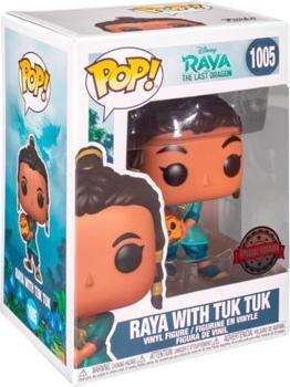 Actual product image Funko Pop Disney Raya and the Last Dragon Young Raya with Baby Tuk Tuk Limited Edition
