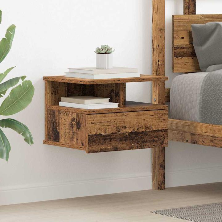 Immagine prodotto vidaXL Schwebender Nachttisch (31 x 40 x 28 cm)