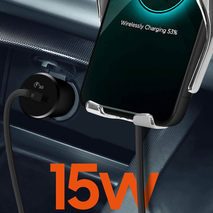 Produktbild LinQ 3-in-1 Zigarettenanzünder-Ladegerät und Kabel