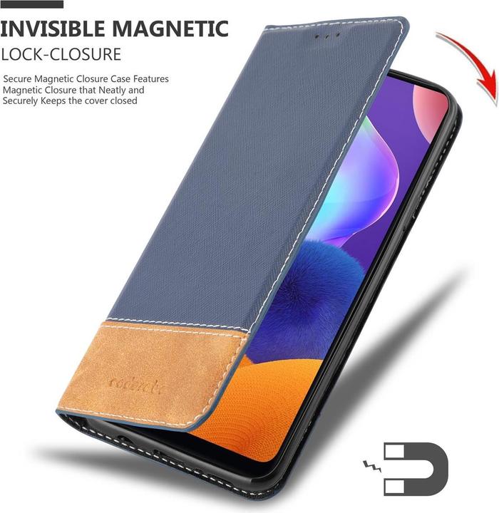 Produktbild Cadorabo X-Wallet Kunstlederkombi Hülle (Samsung Galaxy A31)