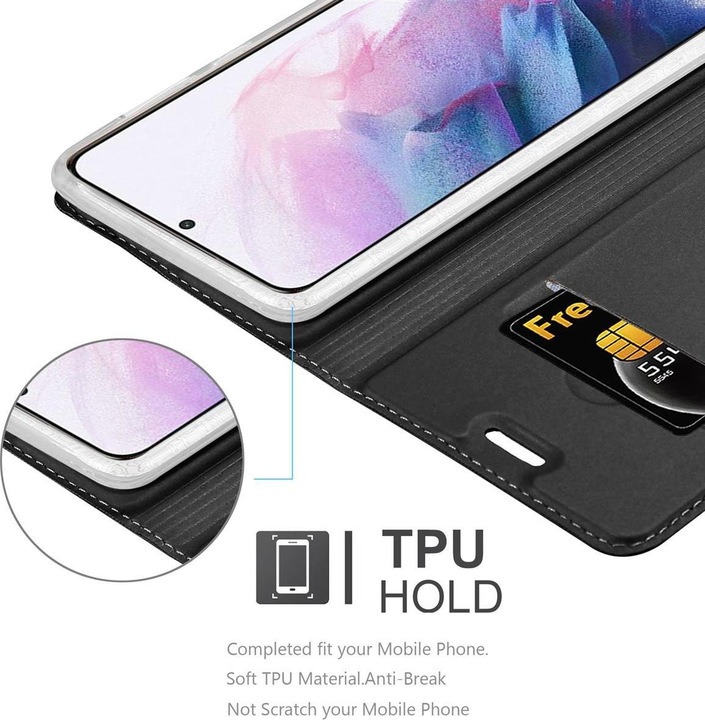 Produktbild Cadorabo Book Classy Style Cover (Samsung Galaxy S21+)
