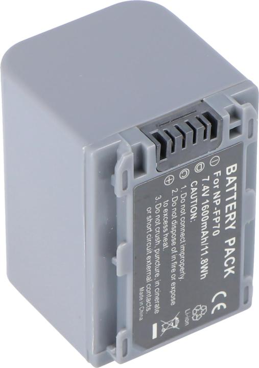 Actual product image AccuCell Sony NP-FP60 Camcorder Battery (Camera battery)