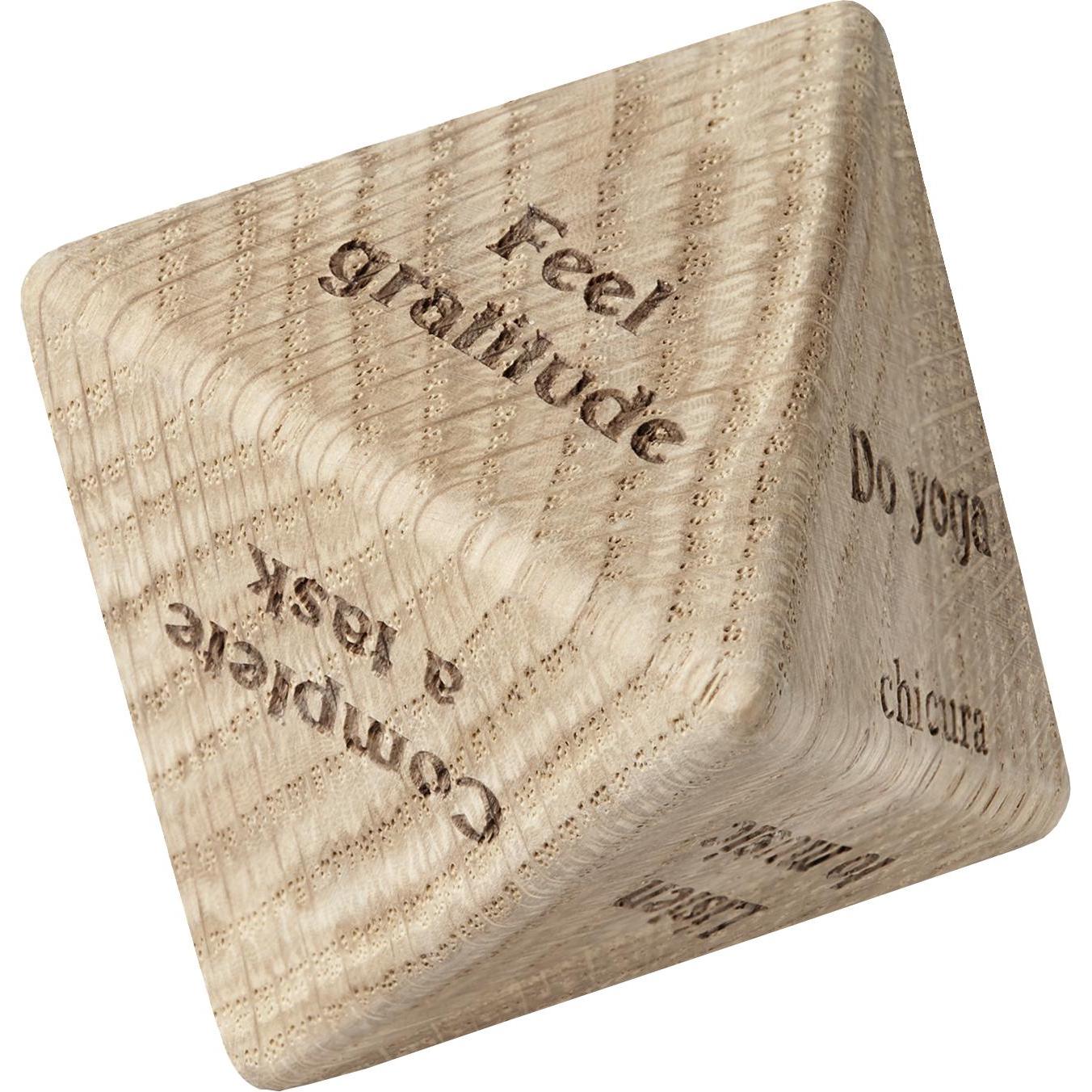 ChiCura Mindfulness Wooden Dice CC1 (17548405)