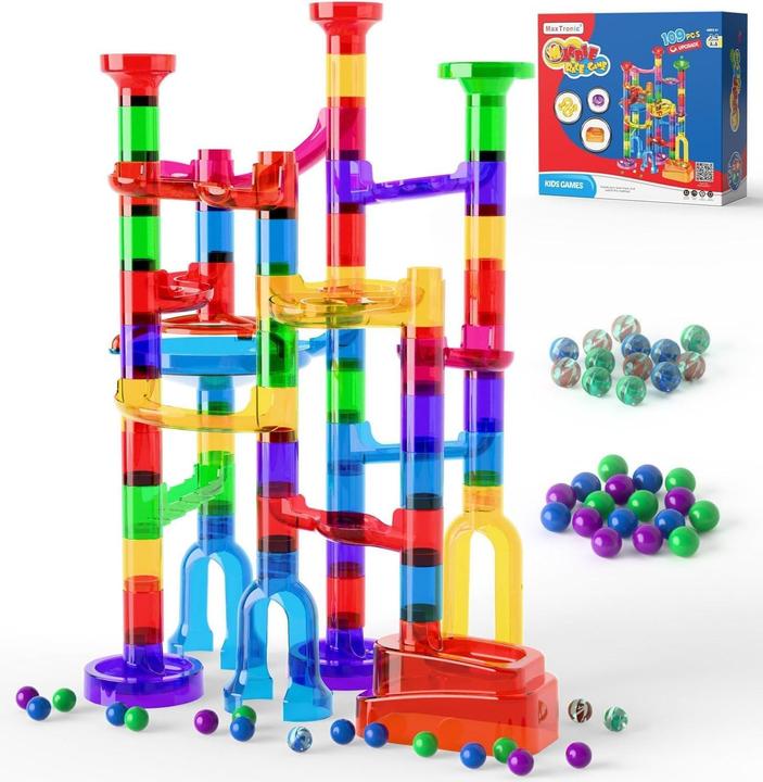 Produktbild MaxTronic Murmelbahn Logikspiel-Set