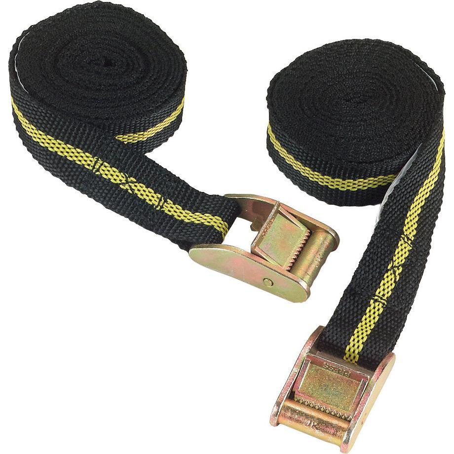 Kerbl Nero Cinghia + Ausili Di Fissaggio, Klemmschlossgurt 2Er-Set