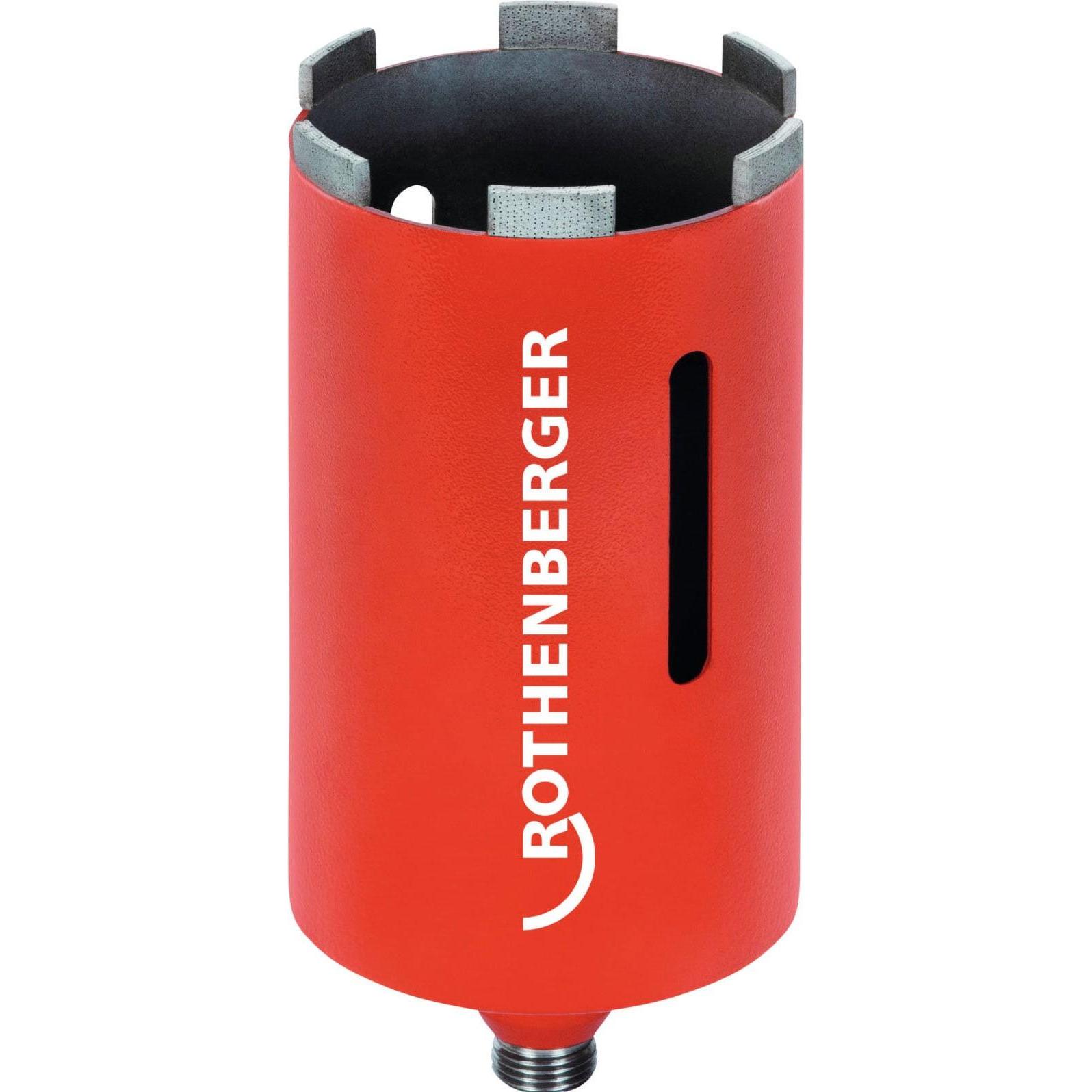 Rothenberger, Sega a tazza, Punta diamantata DX High Speed Dry 1/2″ Ø 72 mm Lunghezza 150 mm Numero di segmenti 5 (72 millimetri)