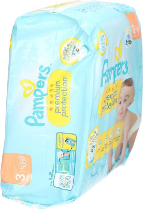 Produktbild Pampers Premium Protection (Gr. 3, Tragepack, 29 Stück)