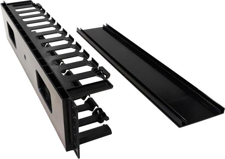 Produktbild Techly I-CASE CABLE-FR2 Rack Zubehör Kabelmanagementtafel