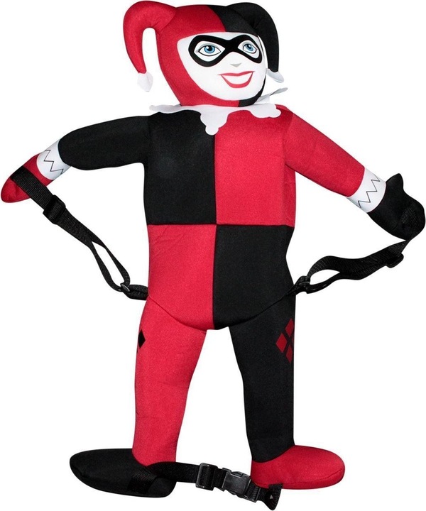Actual product image Harley Quinn Back Buddy Backpack