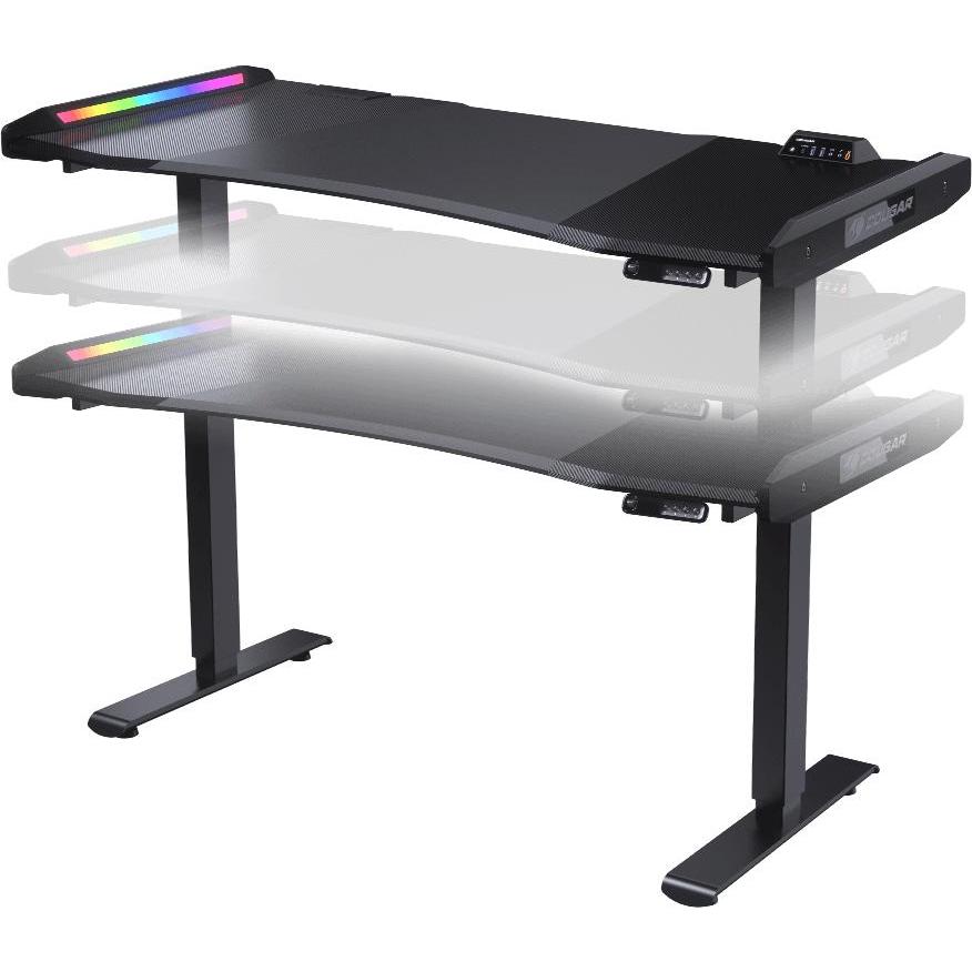 Cougar E-Mars, Gaming Tisch, Schwarz