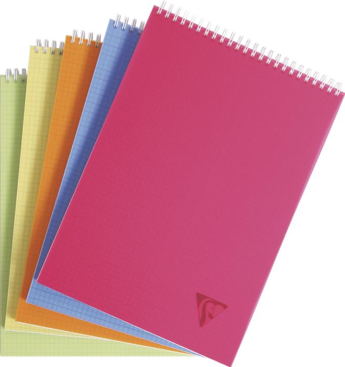 Actual product image Clairefontaine Linicolor Fresh (A4, Checked, Soft cover)