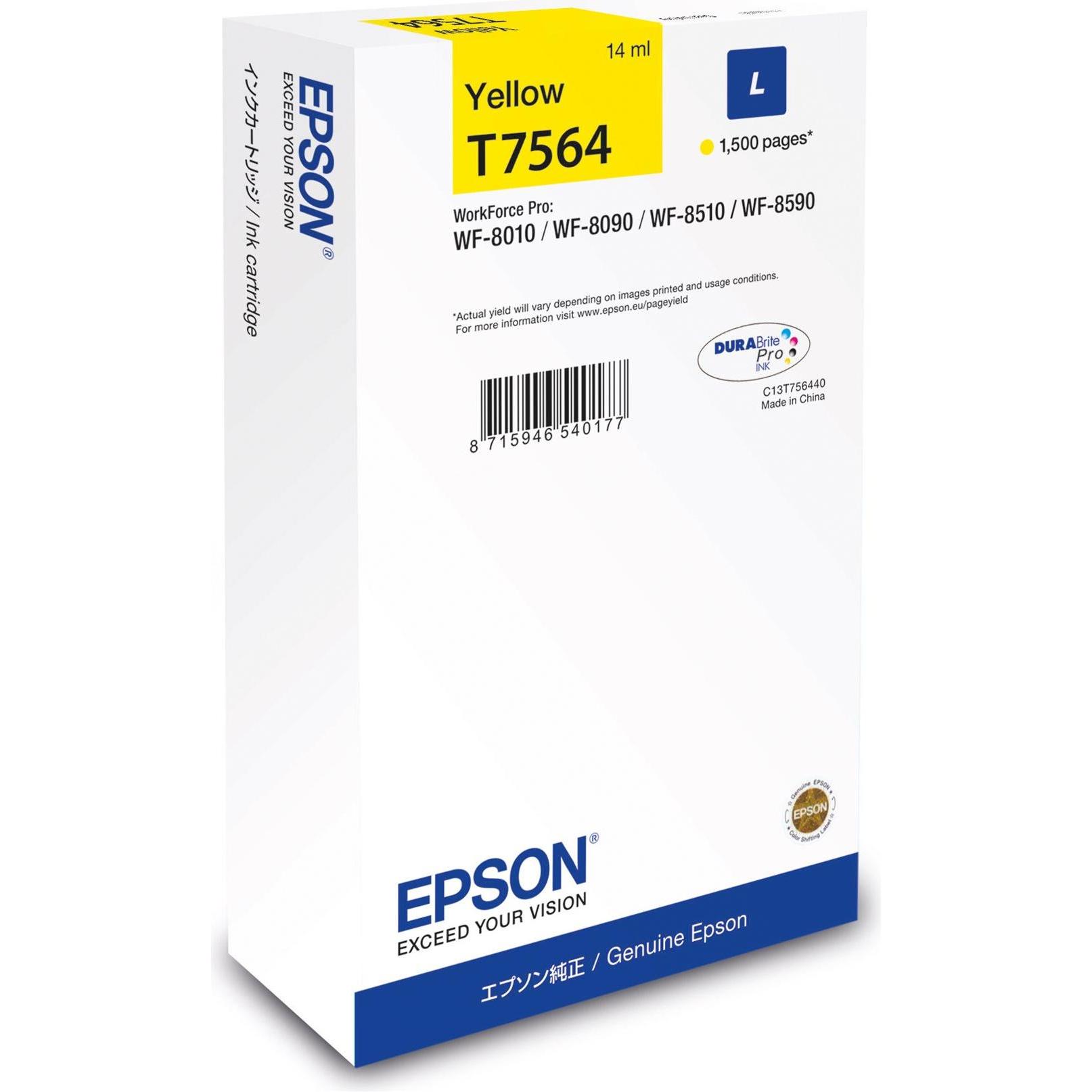 Epson, Druckerpatrone, Tintenpatrone yellow