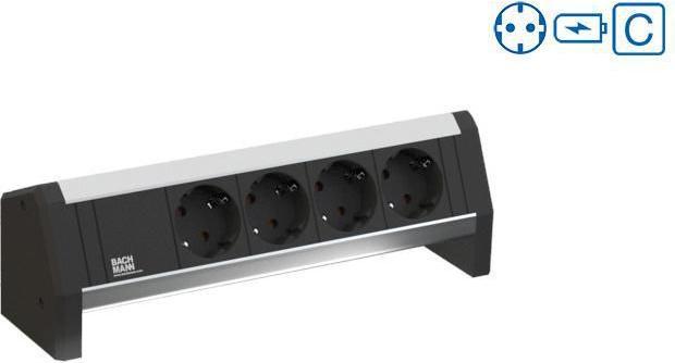 Actual product image Bachmann DESK 2xCEE7/3 1xUSB Charger (2 x, CEE 7/3, 1 m)
