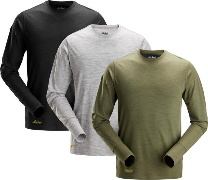 Produktbild Snickers Langarm-Shirt aus Merinowolle 2451 (L)