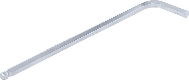 Actual product image BGS L-Type Wrench extra long internal Hexagon / internal Hexagon with Ball Head 7 mm