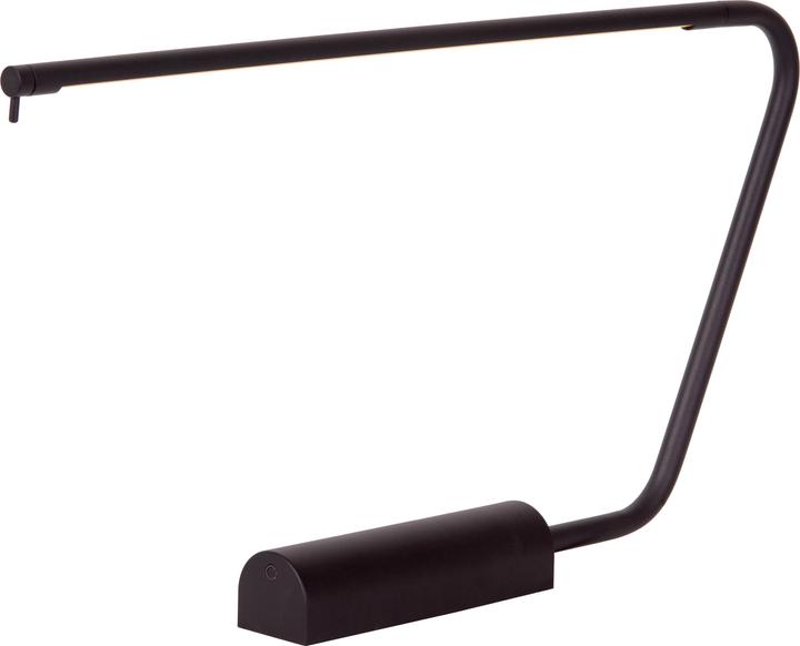 Actual product image Lucide MADISON LED Schreibtischlampe 6,5W dimmbar Steuerbare Lichtfarbe Modern Schwarz 44503/06/30 (650 lm)