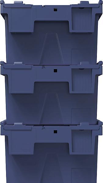 Actual product image kaiserkraft Mehrweg-Stapelbehälter