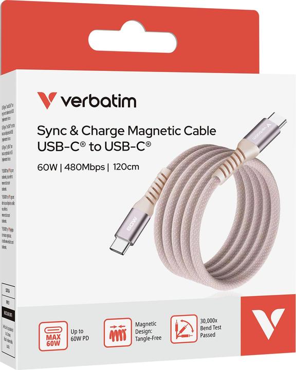 Produktbild Verbatim 31853 (1.20 m, USB 2.0, USB 3.0, 60 W)