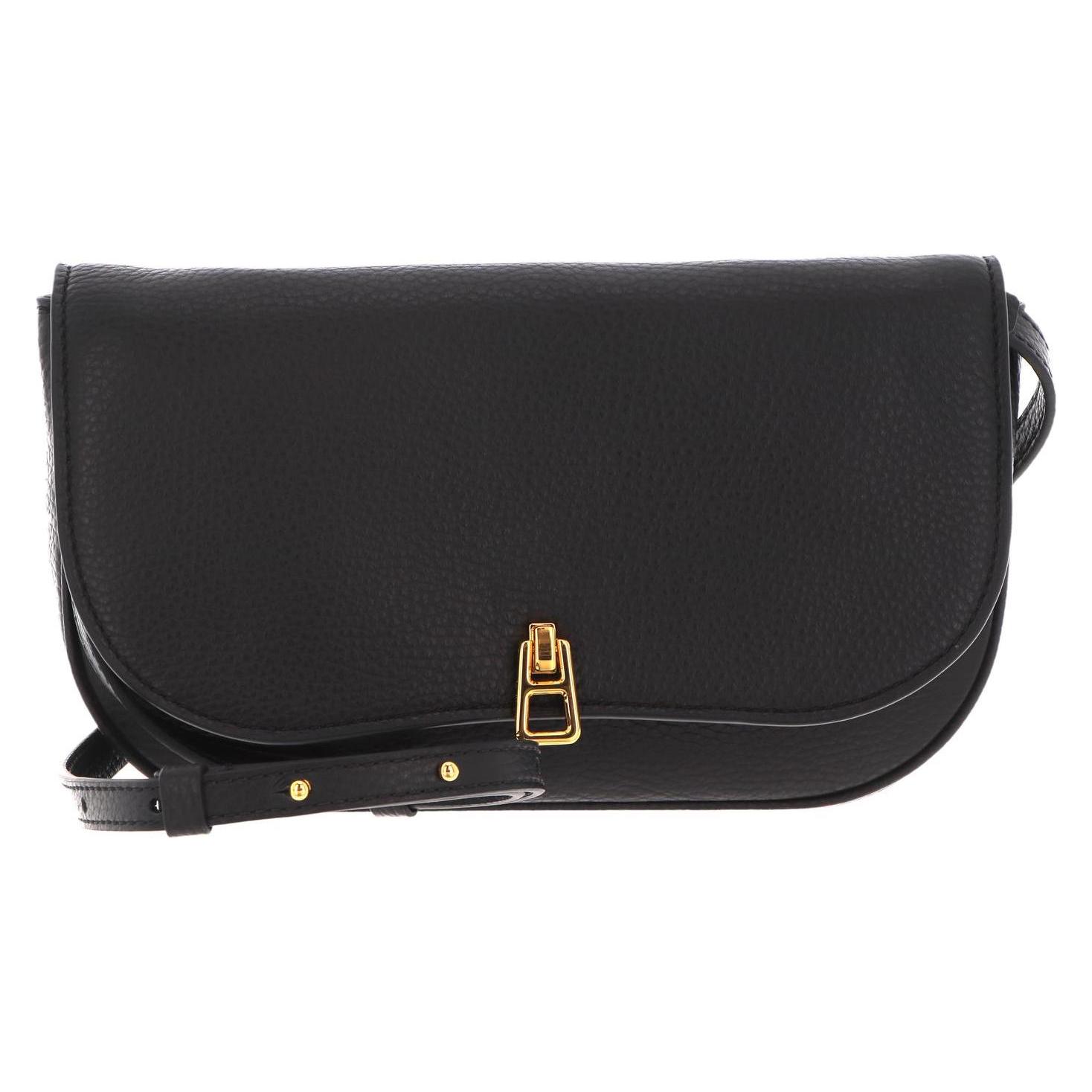Coccinelle, Damen, Handtasche, Ledertasche Mini Bag Coccinellemagie, Schwarz