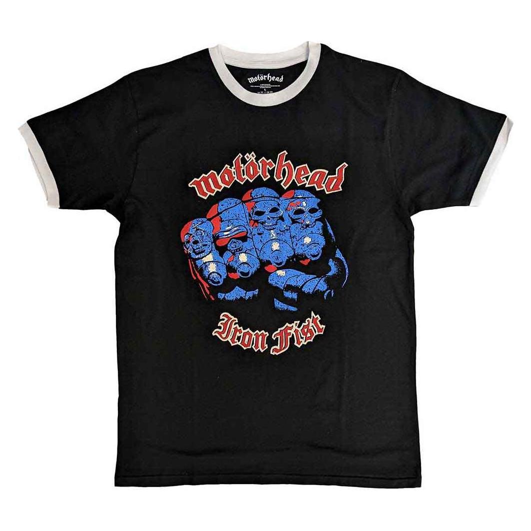 Motorhead, Herren, Shirts, Iron Fist Ringer, Schwarz, (Xl)