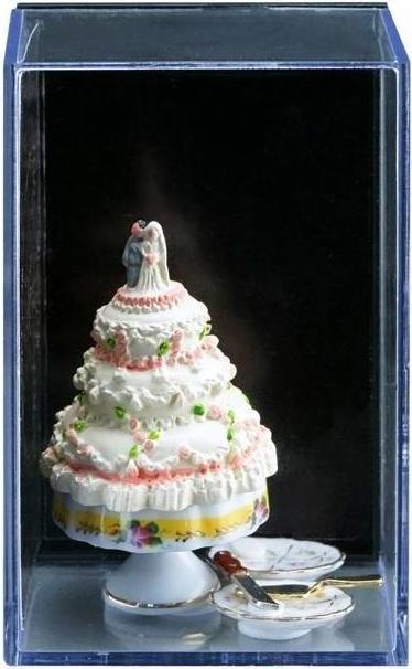 Actual product image Reutter 001.718/6 - Wedding Cake, miniature