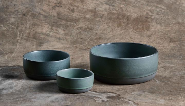 Actual product image RAW Bowl set - 3 pcs - Northern Green (3 x)