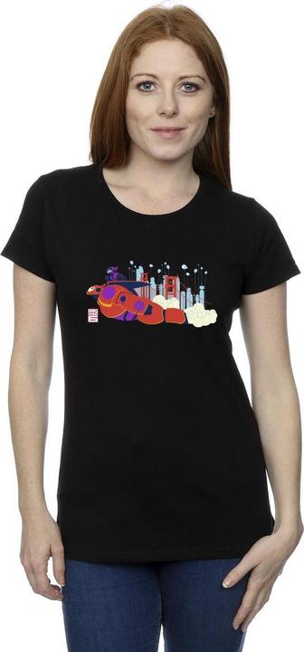 Image du produit Disney - T-shirt BIG HERO BAYMAX HIRO BRIDGE - Femme (L)