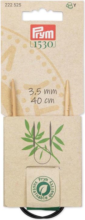 Immagine prodotto Prym Ago per lavorare a maglia circolare BAMBOO 3,50 mm, 40 cm