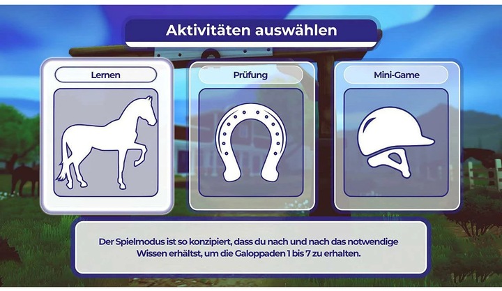 Immagine prodotto Game Il vostro primo cavallo - La scuola di equitazione (PS4, DE)