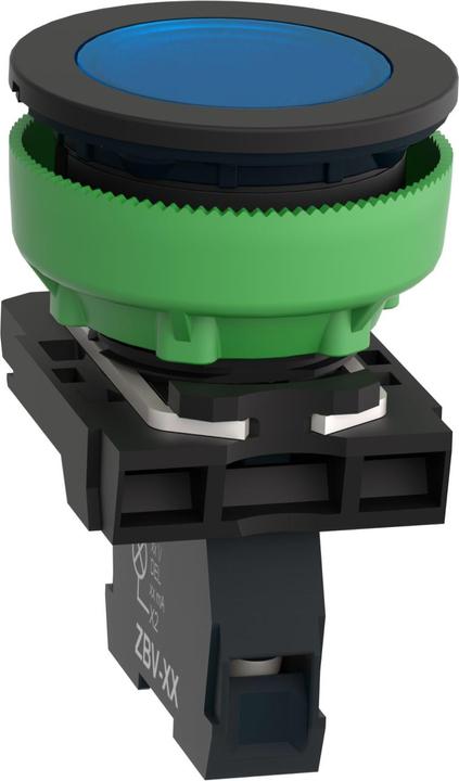 Produktbild Schneider Electric Leuchtmelder, kompl, Flush, Kunststoff, XB5FVB6
