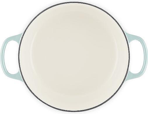 Produktbild Le Creuset Bräter Signature 24cm/4,2l Sea Salt (24 cm, Bräter + Schmortopf, Gusseisen)