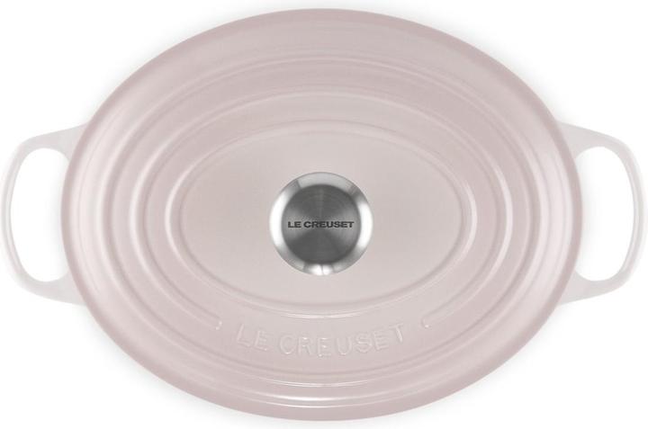 Actual product image Le Creuset Signature Bräter Oval 29 cm Shell Pink (29 cm, Casserole + Stewpot, Cast iron)